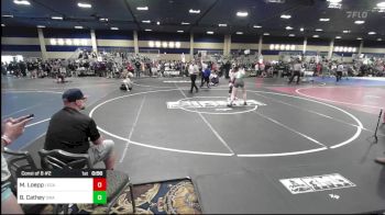 130 lbs Consi Of 8 #2 - Makynna Loepp, Legacy WC vs Bailey Cathey, Swamp Monsters