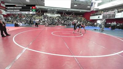 134 lbs Cons. Semi - George Delgado, Jesse Bethel vs Nathan Marek, Amador Valley