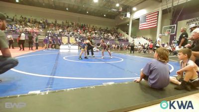 62-65 lbs Rr Rnd 1 - Maida Bigsoldier, Pawhuska Elks Takedown vs Winnie Brown, Team Tulsa Wrestling Club