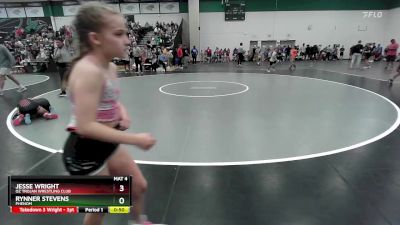 60 lbs Quarterfinal - Rynner Stevens, Phenom vs Jesse Wright, Oz Trojan Wrestling Club