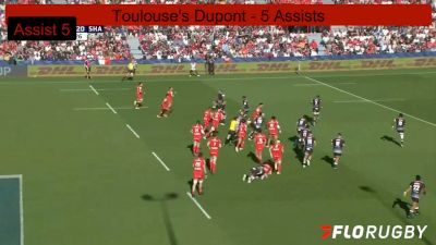 Dupont's Record Five Assists Helps Toulouse To Champions Cup Semis