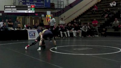 125 lbs Rr Rnd 1 - Ayden Smith, Rutgers vs Andrew Binni, Navy