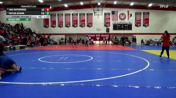 149 lbs Champ. Round 2 - Wylie Stone, Utah Tech University vs Ian Gutierrez, Arizona Christian