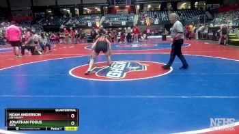 6A-144 lbs Quarterfinal - Noah Anderson, Lee County vs Jonathan Fogus, Rome