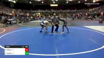 109 lbs Consolation - Deandra Meza, Pounders WC vs Yzabella Austin, Central Catholic