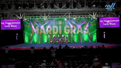 Las Vegas Xplosion - Lady Blaze [2024 L2 Senior - D2] 2024 Mardi Gras Grand Nationals