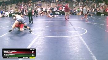 140 lbs Champ. Round 3 - Gage Older, Whitmer vs Marco Rivera, Caveman/ ZCA