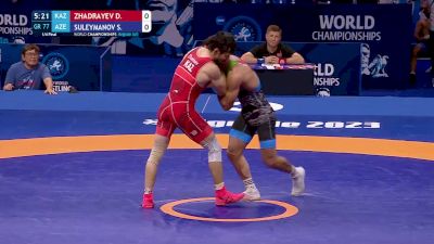 77 kg 1/4 Final - Demeu Zhadrayev, Kazakhstan vs Sanan Suleymanov, Azerbaijan