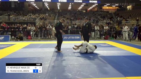 PEDRO HENRIQUE MAIA COSTA vs ROBERTO FRANCISCO JIMENEZ 2022 Pan Jiu Jitsu IBJJF Championship