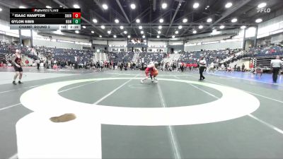 125 lbs Champ. Round 2 - Gylon Sims, Unattached The Citadel vs Isaac Hampton, Southern Oregon