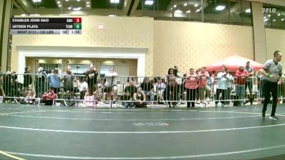 132 lbs Round Of 32 - Charles John Hao, Kahiau Wr Ac vs Jayden Plata, Team Thunder