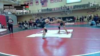 157 lbs Champ. Round 1 - Gavin Chapman, Sherwood vs Ezekiel Walsh, Forest Grove