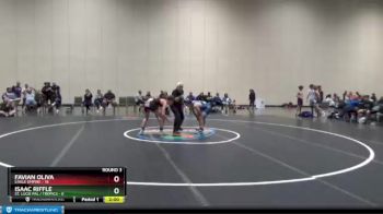 141 lbs Round 3 (6 Team) - Favian Oliva, Eagle Empire vs Isaac Riffle, St. Lucie PAL / Tropics