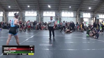 130 lbs Round 3 (6 Team) - Gavin Cantera, Olympia vs Isaiah Foster, Terps Xtreme