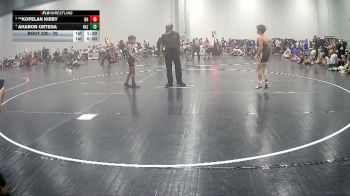 70 lbs Round 2 - **Kopelan Kirby, Prime Wrestling vs Aharon Ortega, Hazlehurst