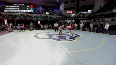 285 lbs Quarterfinal - Jackson Chavis, Hartsville vs Javierre Dubois, AC Flora