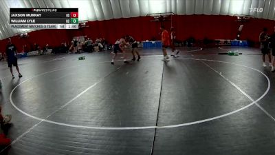 165 lbs Placement Matches (8 Team) - Jaxson Murray, Oswego vs William Lyle, Grayslake Central