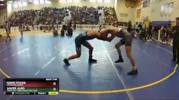 120 lbs Cons. Round 4 - Xavier Albo, Tampa Bay Tiger Wrestling Club vs Gavin Pozzie, Lakewood Ranch
