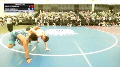 Semifinal - Nicolas Rehfuss, Archbishop Ryan vs Kevin Mederos, Edge Wrestling