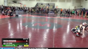 55 lbs Round 5 - Kiptyn Ford, Southern Iowa Outlaws vs Mason Borowske, White Bear Lake Wrestling