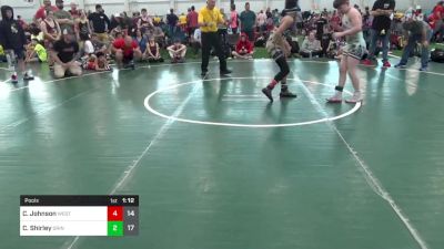 95 lbs Pools - Christian Johnson, West Virginia Wild vs Chase Shirley, Grindhouse W.C.