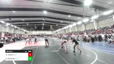 109 lbs Rr Rnd 2 - Avery Hanna, Blue Thunder Wrestling vs Annaleah Sanchez, Boom Wrestling