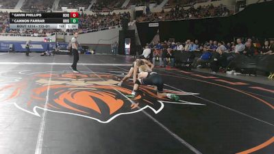 122-D1 Semifinal - Gavin Phillips, Boulder Creek High School vs Cannon Farrar, Gila Ridge High School