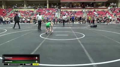 70 lbs Cons. Round 2 - Madison Davidson, TEAM NORTH STARS vs Gabriel Copeland, Derby Wrestling Club