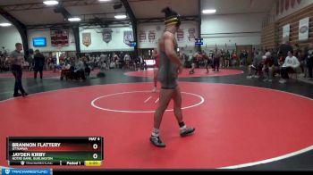 170 lbs Cons. Round 1 - Jayden Kirby, Notre Dame, Burlington vs Brannon Flattery, Ottumwa