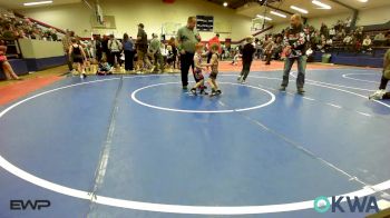 40 lbs Consi Of 8 #2 - Samuel Kimsey, Skiatook Youth Wrestling vs Jaxon Gregory, Tulsa Blue T Panthers