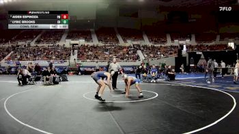 113-D4 Cons. Semi - Lyric Brooks, Chino Valley High School vs Aiden Espinoza, Pima High School