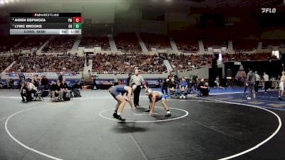 113-D4 Cons. Semi - Lyric Brooks, Chino Valley High School vs Aiden Espinoza, Pima High School