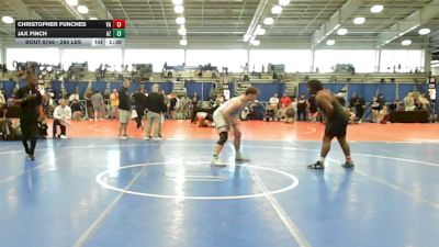 285 lbs 5th Place - Christopher Funches, VA vs Jax Finch, AZ