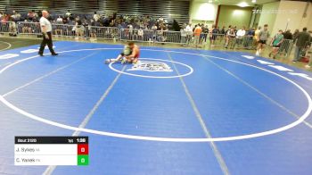 113 lbs Consi Of 64 #2 - Josiah Sykes, VA vs Cael Yanek, PA