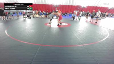 215 lbs Round 3 (8 Team) - Logan Wooten, Thunderbirds WC vs James Dozier, Roncalli A
