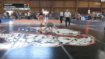 125 lbs Semifinal - Eamon Fry, Rumson -Fairhaven vs Wiliam Russell, Kd Training Center