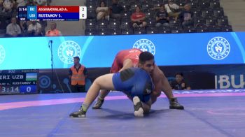 92 kg Repechage #2 - Aliakbar Rasoul ASGHARIVALADI, Iran vs Sardorbek Rustamov, Uzbekistan