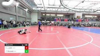 132 lbs Round Of 16 - Lucas Judd, Lyman Mem/Windham Tech vs Tyler Roussel, New Milford
