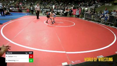 73 lbs Round Of 16 - Kylee Ooton, Prodigy Wrestling vs Remi Downing, Greater Heights Wrestling