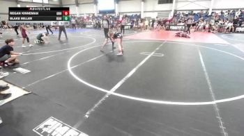 95 lbs Semifinal - Regan Kinneman, Grindhouse WC vs Blake Miller, Bear Wrestling Club