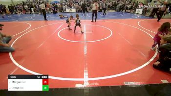 49 lbs Final - Jase Morgan, Keystone Wrestling Club vs James Evans, Bartlesville Wrestling Club