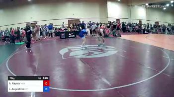79 kg Round Of 64 - Austin Raynor, New Jersey vs Luca Augustine, Pittsburgh Wrestling Club
