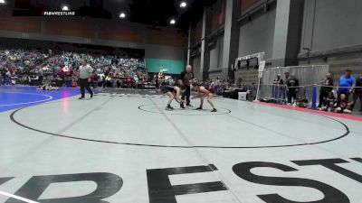 110 lbs Consi Of 4 - Ava Perez, Red Wave Wrestling vs SOPHIA RIVERA, Salem Elite Mat Club