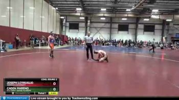 141 lbs Cons. Round 2 - Joseph Lotruglio, Norwich University vs Caden Mareno, U.S. Coast Guard Academy