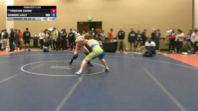 157 lbs Champ. Rd Of 32 - Preston Crone vs Dominic Lally, Basement Rats