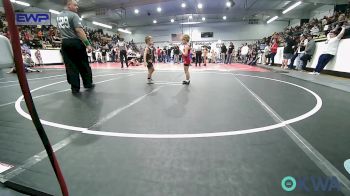 55 lbs Rr Rnd 2 - Lightning Kirk, Hilldale Youth Wrestling Club vs Beau Hughes, Verdigris Youth Wrestling