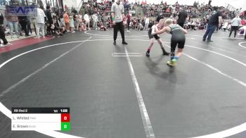 76 lbs Rr Rnd 2 - Logan Whited, Perry Wrestling Academy vs Easton Brown, Blackwell Wrestling Club