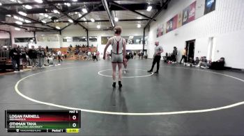 174 lbs Cons. Semi - Logan Farnell, Indianapolis vs Othman Taha, Ohio Wesleyan University