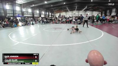 65 lbs Quarterfinal - Daze Johnson, JWC vs Cullen Eller, Sanderson Wrestling Academy