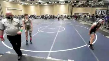 116 lbs Quarterfinal - Courtney Hunt, American Falls WC vs Everest Leydecker, Thorobred WC